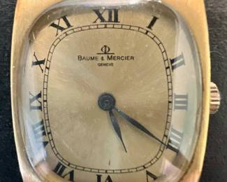 18K Baume & Mercier Watch 