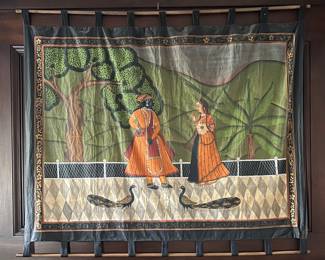 Hand Painted Indian Wall Hanging
