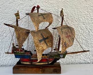 Vintage Model Ship
