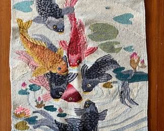 Koi Fish Tapestry