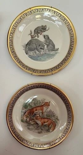 Lenox "Woodland Wildlife" plates