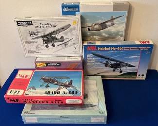 Vintage plane models