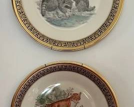 Lenox "Woodland Wildlife" plates