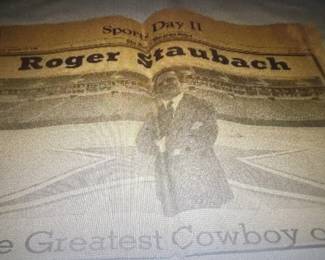 Vintage Dallas Cowboy Newspaper Articles