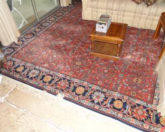 Old tattered rug