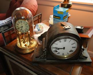 Mantel and domed clocks