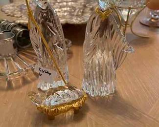 Crystal Nativity made in Germany
