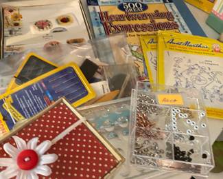 Hot Iron Transfers, Jewelry Beads, Sewing Needles