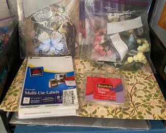 Multi-Use Labels, Scotch Vellum Tape