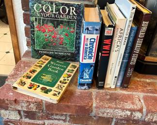 Assortment of Hardcover Books, Coffee Table Books