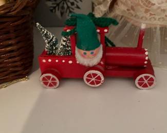 Wooden Christmas Train