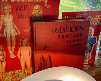 Sweetheart Paper Dolls, Modern Postage Stamp Album