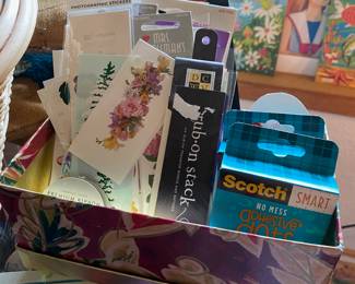 Assortment of Stickers, Scotch Smart Adhesive Dots