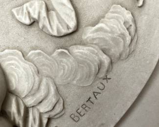 Signature of French artist Bertaux