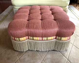 Custom ottoman 3'X3' designed to go with sofa. $250