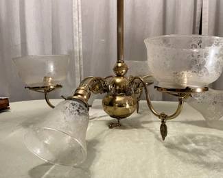 Close up of gas switch