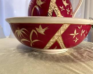 Matching bowl + pitcher $350