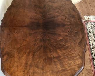 Top of entry table view 