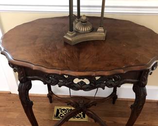 Detailed carving make this a special piece 