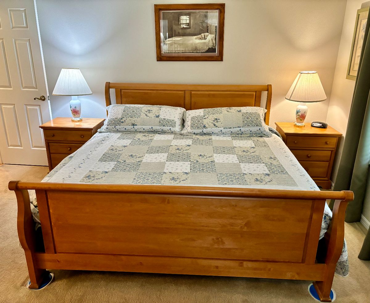 King Size Bedroom Suite. Solid handmade