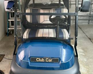 2013 Electric Club Car: 4-Seater.  High speed engine installed in 2023.