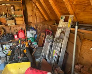 Outdoor shed items 