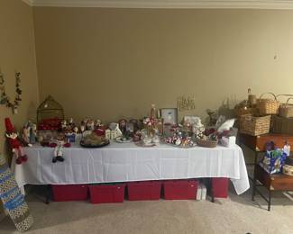 Ornaments and other Christmas items 