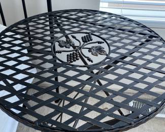 Metal Bistro Table