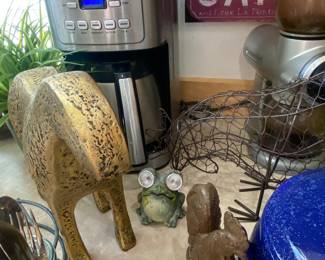 Coffee Maker and Kitchen Decor