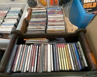 CD's, DVDs and Cassette Tapes