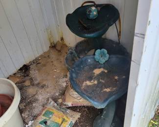 Heavy Outside Fountain 