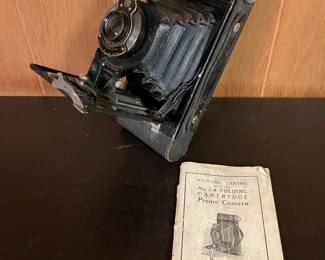 Vintage No. 2 A folding cartridge camera