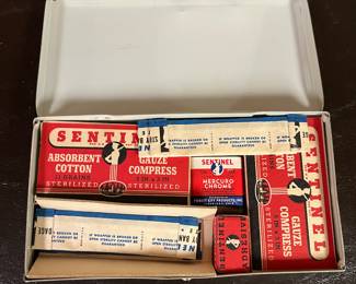 Sentinel first aid kit with original contents