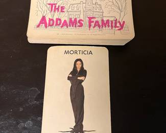Vintage Addams Family card game