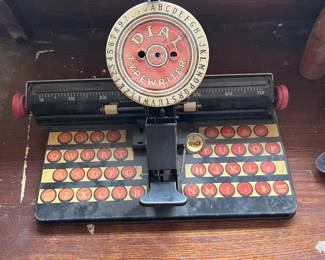 Marx dial typewriter 