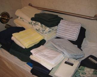 TOWELS AND KING SHEETS
