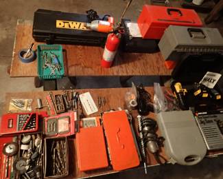 Drills/Bits. Soldering Tools. Jig Saw. 