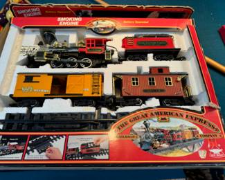 The Great American Express train set