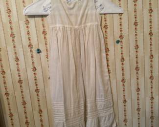 Antique baby clothing 