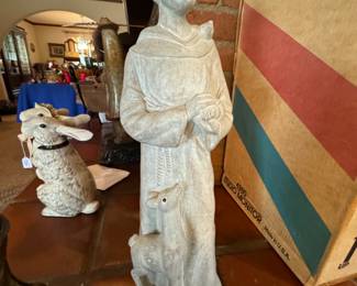 St Francis statue 