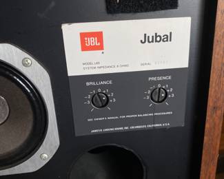 JBL L65 Jubal speakers 