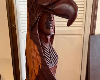 Mark Colp wood carving 