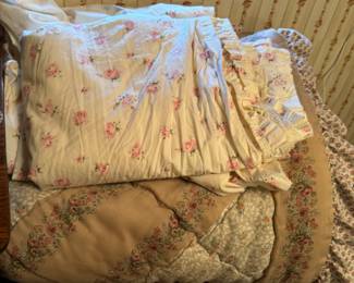 Vintage bedding 