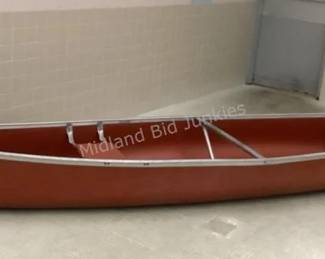 Coleman 15' canoe