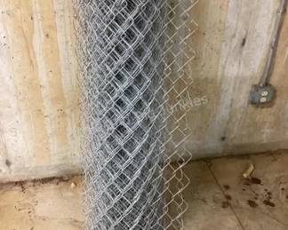 Chain link fence roll