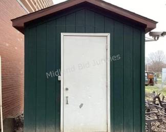 Outdoor shed