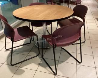 Multiple table & chair sets