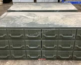 Vintage metal organizers