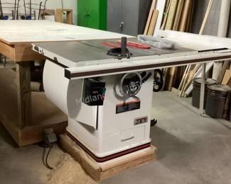 JET table saw & dust collector