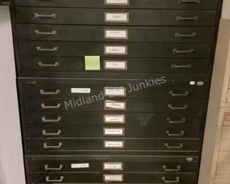 Multiple document storage cabinets